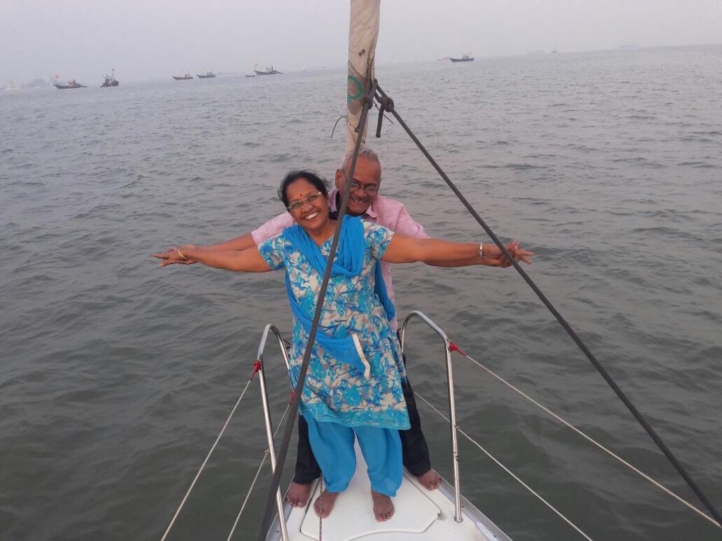Anniversary on Boat